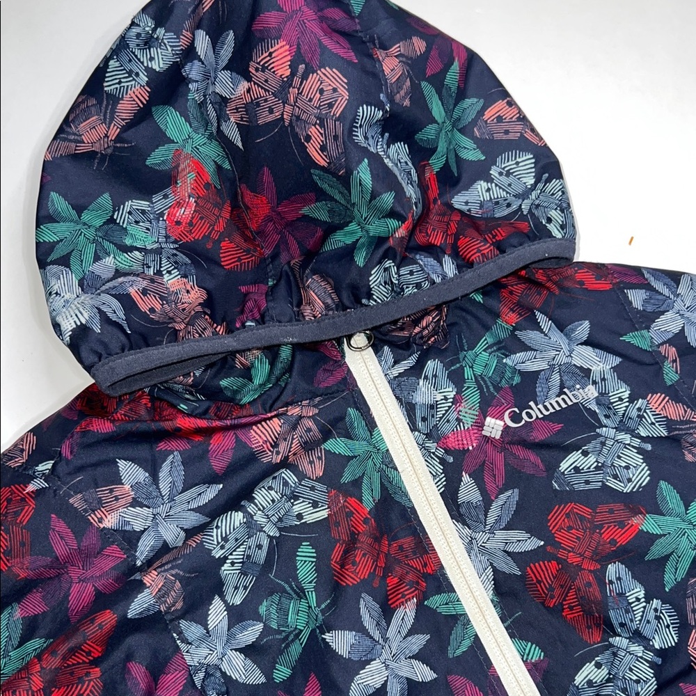 Columbia Multicolor Floral Hooded Jacket - Picture 4 of 13
